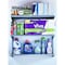 Triton Products Wall Mount Shelving Unit W/ 3 Steel Shelves & Mounting Hardware, Gray, 33" W x 31.5" H 1794 - alternate 3